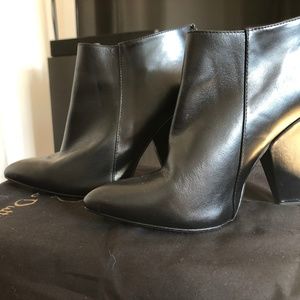 Zara Black Leather Boots